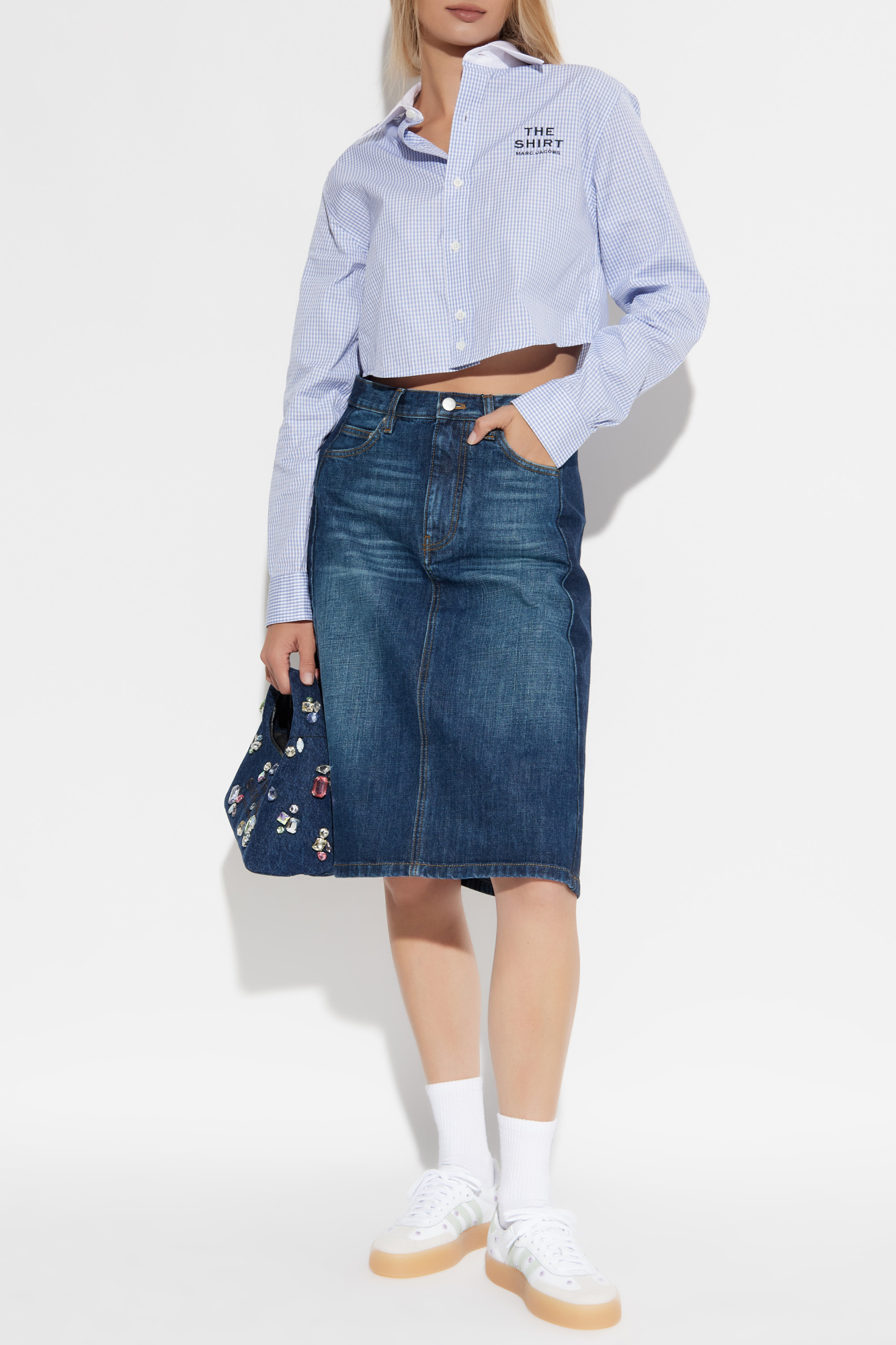 スカート MARC BY MARC JACOBS ram leather skirt グロッシー レザー スコート | マーク ジェイコブス | 公式サイト